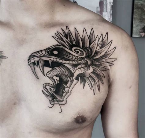 quetzalcoatl tatuaje